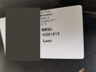 bontott MITSUBISHI PAJERO Első Lökhárító (Üresen)