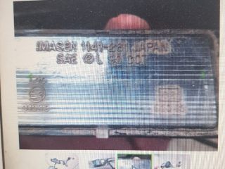 bontott MITSUBISHI PAJERO Hátsó Rendszámtábla Világítás