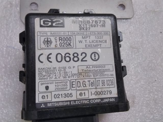 bontott MITSUBISHI PAJERO Immobilizer Elektronika