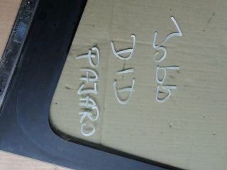 bontott MITSUBISHI PAJERO Jobb C Oszlop Oldalablak Üveg