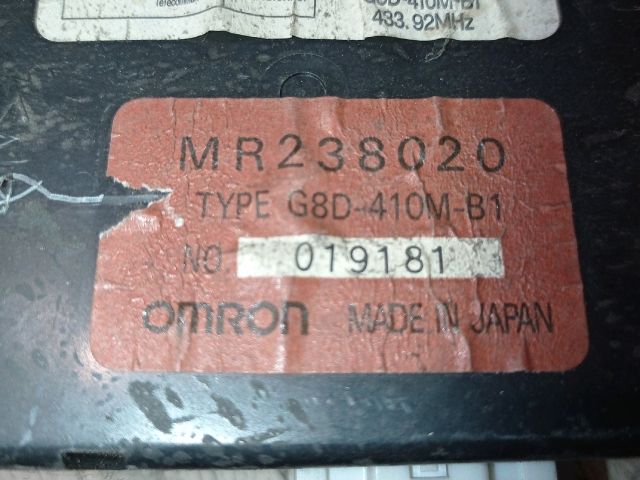 bontott MITSUBISHI PAJERO Komfort Elektronika