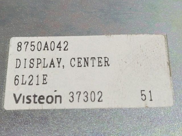 bontott MITSUBISHI PAJERO Multifunkciós Kijelző