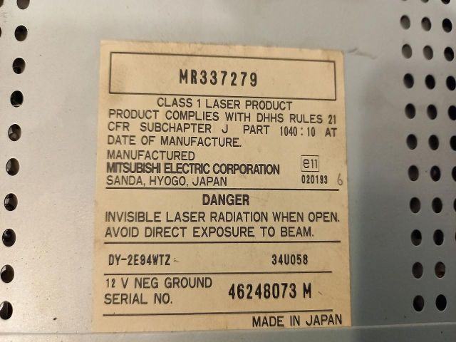 bontott MITSUBISHI PAJERO Rádió / CD