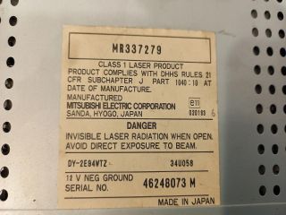 bontott MITSUBISHI PAJERO Rádió / CD