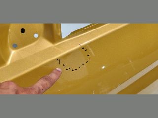 bontott MITSUBISHI SPACE STAR Bal első Ajtó (Üres lemez)