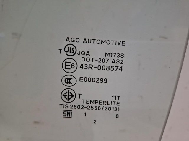 bontott MITSUBISHI SPACE STAR Bal hátsó Ablak