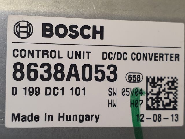 bontott MITSUBISHI SPACE STAR Feszültségszabályzó