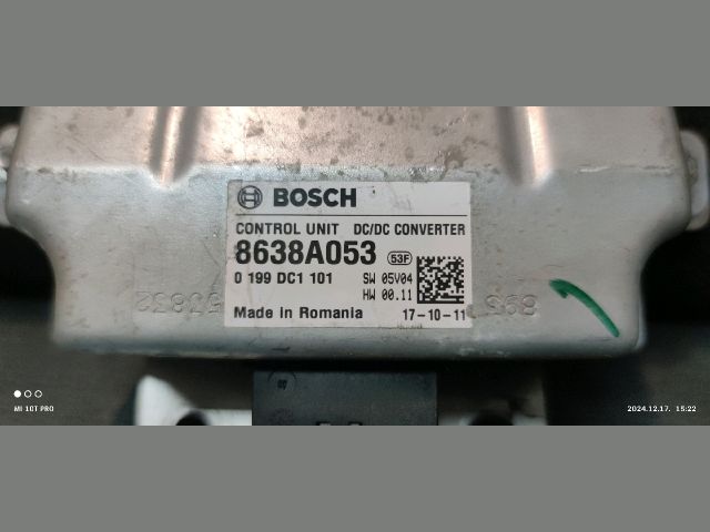 bontott MITSUBISHI SPACE STAR Feszültségszabályzó