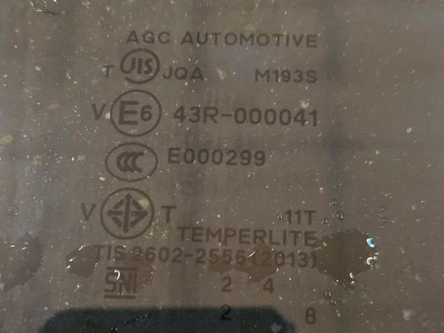 bontott MITSUBISHI SPACE STAR Jobb hátsó Ablak