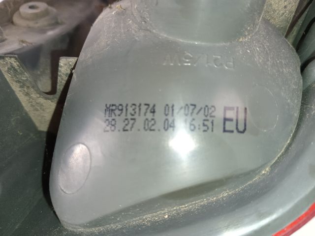 bontott MITSUBISHI SPACE STAR Jobb Hátsó Lámpa