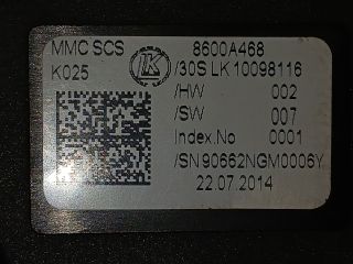 bontott MITSUBISHI SPACE STAR Komplett Kormánykapcsoló (Bajuszkapcsoló)