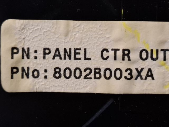 bontott MITSUBISHI SPACE STAR Középső Szellőző