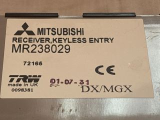 bontott MITSUBISHI SPACE STAR Központizár Elektronika