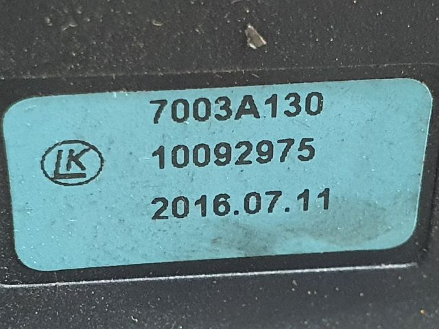 bontott MITSUBISHI SPACE STAR Légzsák Visszajelző