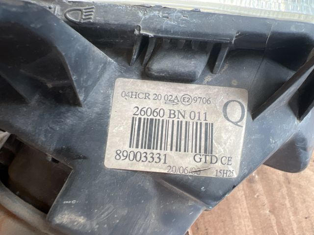 bontott NISSAN ALMERA II Bal Fényszóró