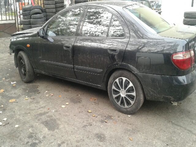 bontott NISSAN ALMERA II Bal hátsó Ajtó (Üres lemez)