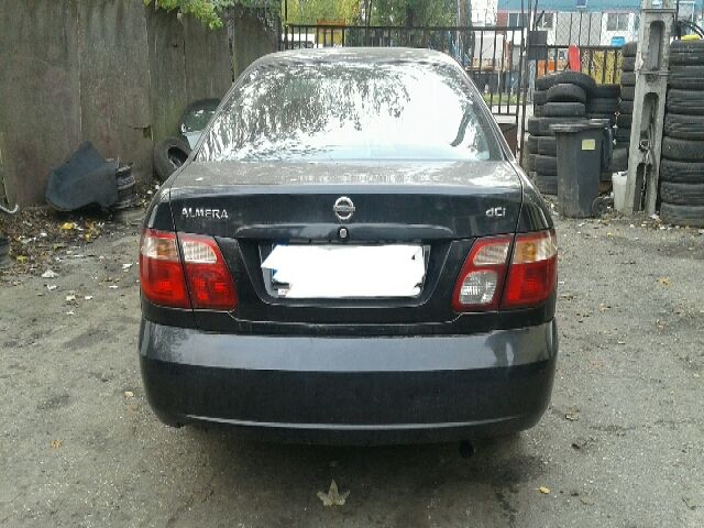 bontott NISSAN ALMERA II Bal hátsó Ajtó (Üres lemez)