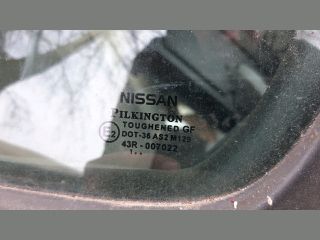 bontott NISSAN ALMERA II Bal hátsó Fixüveg (Ajtóban)