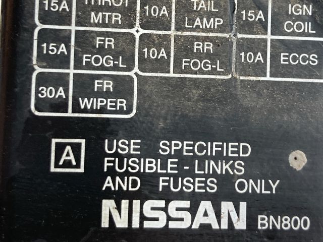 bontott NISSAN ALMERA II Biztosítéktábla Doboz