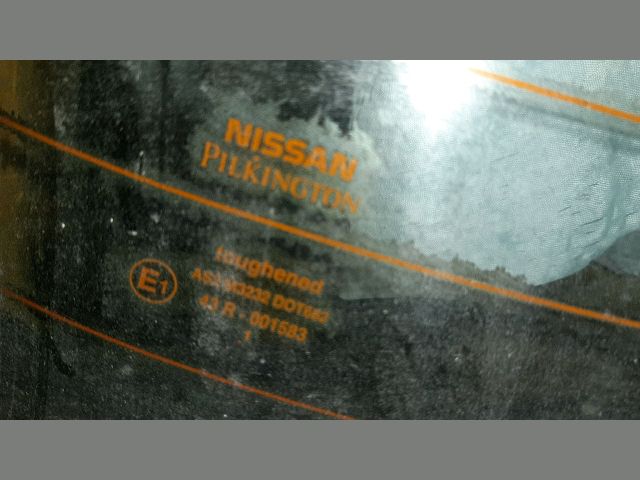 bontott NISSAN ALMERA II Hátsó Szélvédő