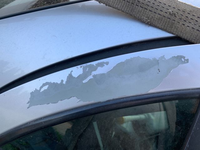 bontott NISSAN ALMERA II Jobb hátsó Ajtó (Üres lemez)