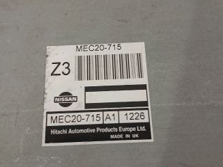 bontott NISSAN ALMERA TINO Motorvezérlő