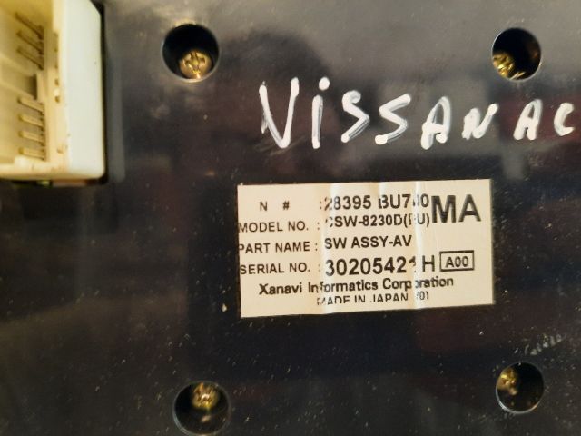 bontott NISSAN ALMERA TINO Fűtéskapcsoló (digit klímás)