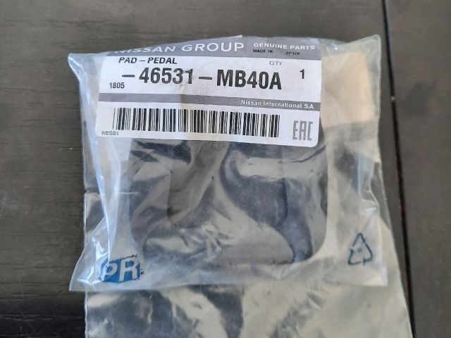 bontott NISSAN CABSTAR Pedálgumi