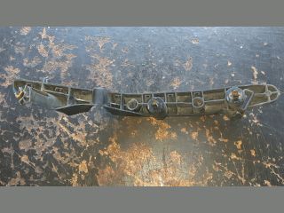 bontott NISSAN JUKE Jobb első Oldal Lökhárító Tartó (Műanyag)