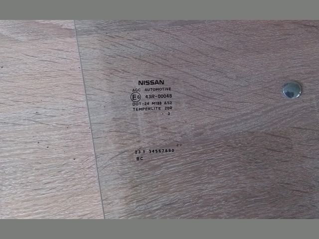 bontott NISSAN JUKE Jobb hátsó Ablak