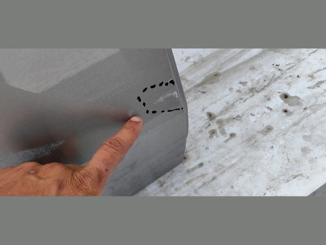 bontott NISSAN JUKE Jobb hátsó Ajtó (Üres lemez)