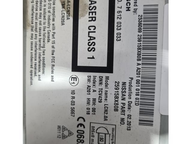 bontott NISSAN JUKE Navigációs Fejegység