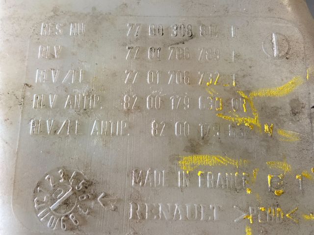 bontott NISSAN KUBISTAR Ablakmosó Tartály