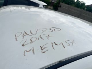 bontott NISSAN LEAF Bal hátsó Ablak