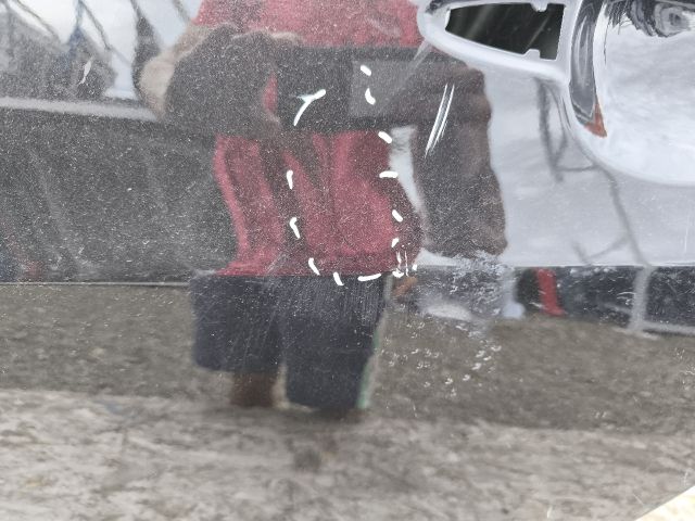 bontott NISSAN LEAF Bal hátsó Ajtó (Üres lemez)