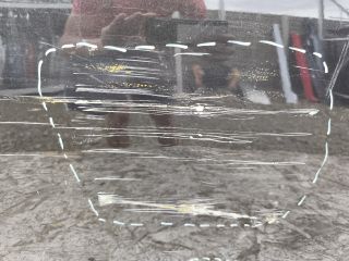 bontott NISSAN LEAF Bal hátsó Ajtó (Üres lemez)