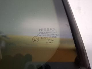 bontott NISSAN LEAF Bal hátsó Fixüveg (Ajtóban)