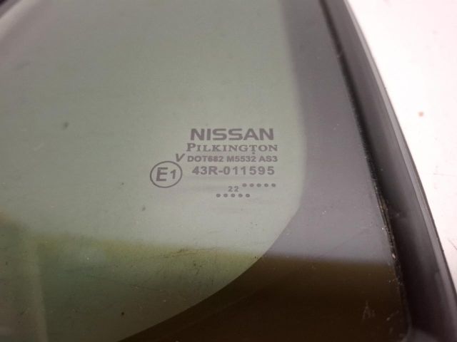 bontott NISSAN LEAF Bal hátsó Fixüveg (Ajtóban)
