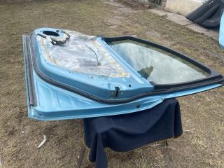 bontott NISSAN LEAF Jobb első Ajtó (Üres lemez)