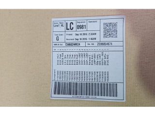 bontott NISSAN LEAF Tetőkárpit