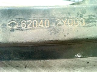 bontott NISSAN MAXIMA Homlokfal (Üres lemez)