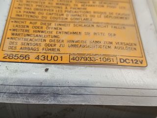 bontott NISSAN MAXIMA Légzsák Elektronika