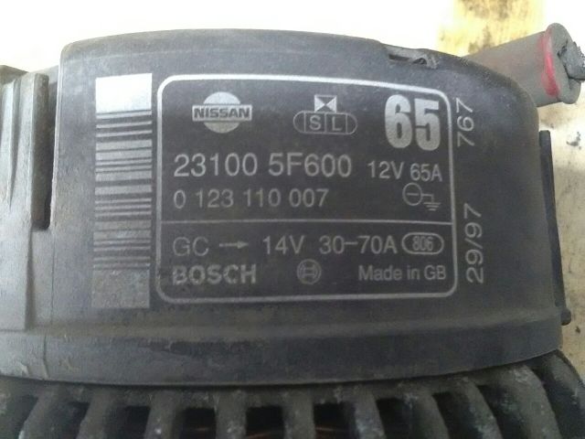 bontott NISSAN MICRA II Generátor