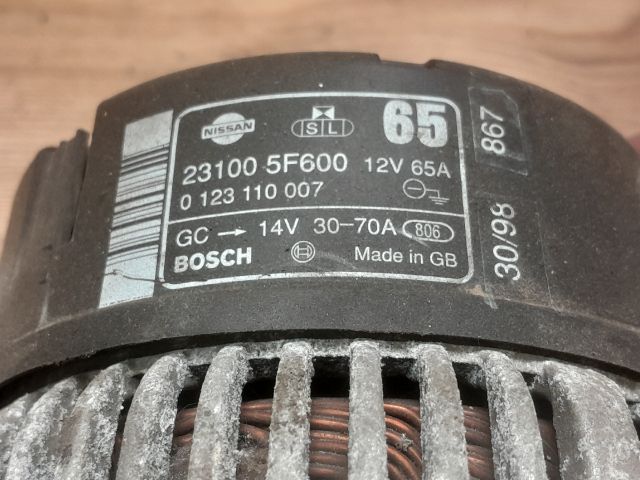 bontott NISSAN MICRA II Generátor