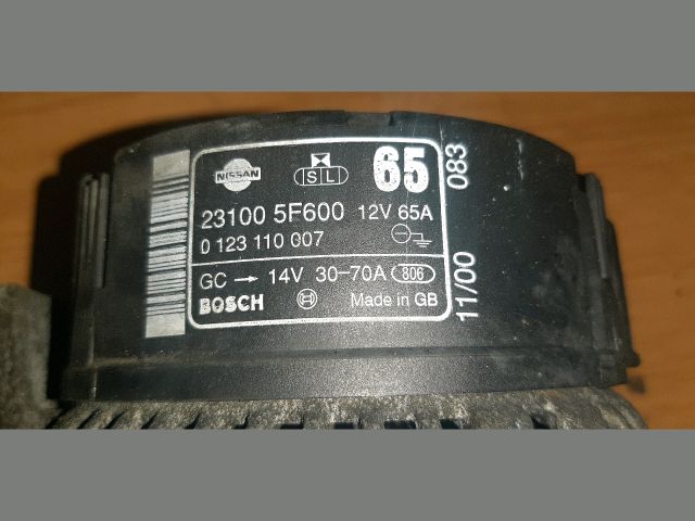 bontott NISSAN MICRA II Generátor