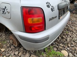 bontott NISSAN MICRA II Hátsó Lökhárító (Részeivel)