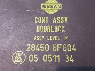 bontott NISSAN MICRA II Központizár Elektronika