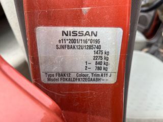 bontott NISSAN MICRA III Motor (Fűzött blokk hengerfejjel)