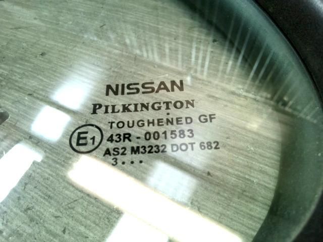 bontott NISSAN MICRA III Bal C Oszlop Oldalablak Üveg