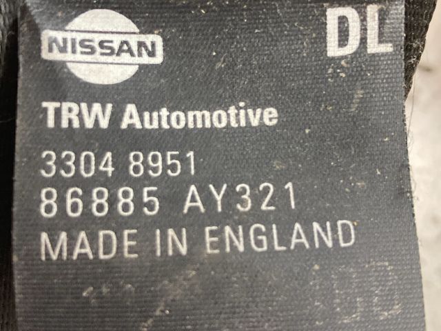 bontott NISSAN MICRA III Bal első Biztonsági Öv